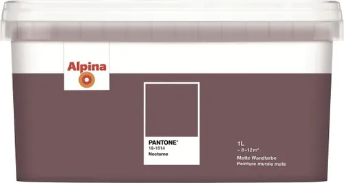 Alpina Wandfarbe Pantone matt nocturne 1 L  Innen