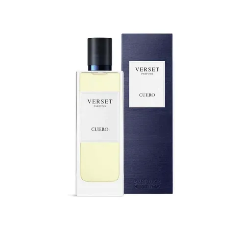 Verset - Verset Cuero 50ml - Eau de Parfum für Herren mit orientalischem und holzigem Duft. Ideal für Reisen im praktischen 50ml Format und bietet ein einzigartiges olfaktorisches Erlebnis.
