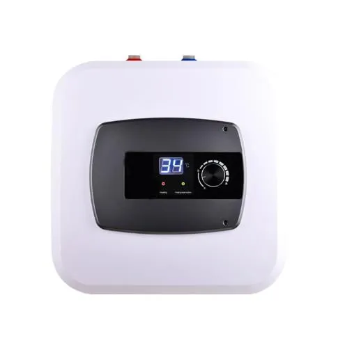 Elektrischer Warmwasserspeicher, 15 Liter, Edelstahl, druckfest, 1500W Heizstab, Untertischgerät