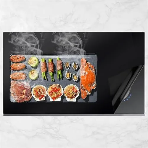 * 90cm Herdabdeckung Ceranfeld Abdeckung Induktionskochfeld Silikon-Induktionskochfeld-Schutzmatte, Induktionskochfeld-Abdeckung, Hitzebeständig Verhindern Kochfeld Kratzer Für Küche (Schwarz) 60