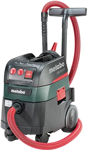Metabo Allessauger ASR 35 H ACP 1400W - Bodenstaubsauger für Nass- und Trockeneinsätze, ideal für Schimmelsanierung und gefährliche Feinstäube. Mit automatischer Filterabreinigung für konstant hohe Saugleistung und maximalen Anwenderschutz.
