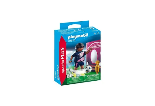 Playmobil® 70875 Fußballerin mit Torwand Konstruktions-Spielset