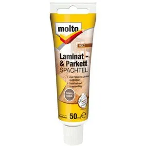Molto Spachtelmasse Laminat- und Parkett Spachtel, dunkelbraun, für Holz, Innenbereich, 50g