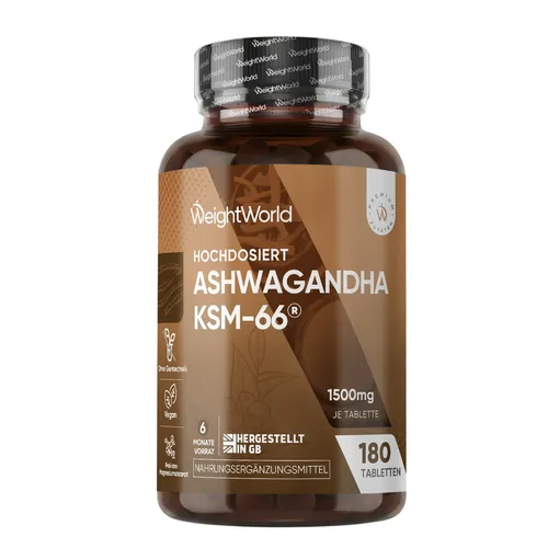 Produktbild WeightWorld Ashwagandha KSM-66