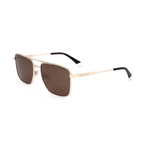 Polaroid Pld 4134/s/x AOZ/SP MATTE GOLD Sunglasses Men's Steel, Standard, 57