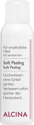ALCINA Soft-Peeling für empfindliche Haut 25 g - Sanftes Gesichtspeeling auf enzymatischer Basis, das die Haut sichtbar verbessert. Ideal für empfindliche Hauttypen, sorgt für ein frisches Hautgefühl ohne Schleifpartikel.
