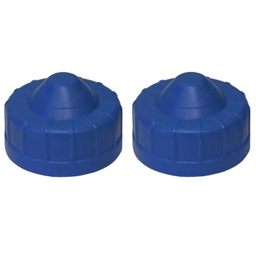 Ventilschutzkappe Handregler Handregulierkappe Bauschutzkappe, blaue stabile Ausführung, M30 x 1,5 2 x