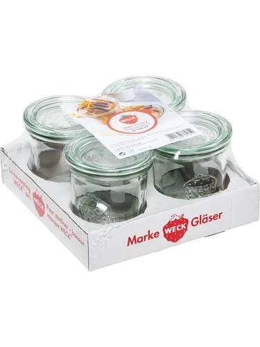 Weck Mini Mold Jar 140ml Set von 4 von Weck