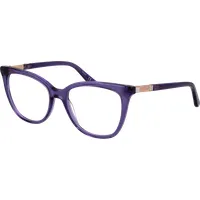 Guess GU50197 Damen-Brille - Vollrand Eckig in Lila - Brillen für Damen | Hochwertiges Acetat-Gestell, stilvoll und bequem für den täglichen Gebrauch.