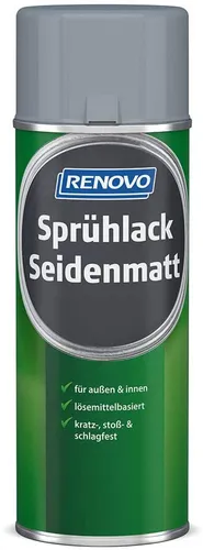 400ml Renovo Sprühlack Seidenmatt Anthrazitgrau von Renovo