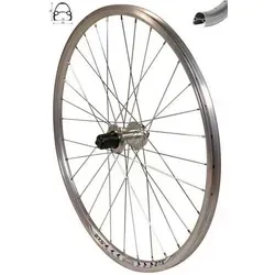 REDONDO 27,5 Zoll Hinterrad Laufrad Fahrrad V Profil Felge Silber Disc