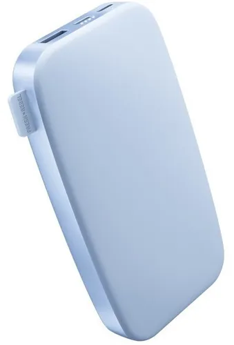 Fresh 'n Rebel Powerbank 18000mAh - Vivid Blue, Schnelles Aufladen mit 20W - Externe Handyakkus, blitzschnelles Laden in nur 30 Minuten bis zu 50% für iPhone und Android mit 6 Sicherheitsfunktionen. Ideal für unterwegs!