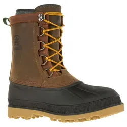 Kamik Winterstiefel William 2 - Wasserdichte Herrenstiefel aus Leder - Wanderschuhe mit rutschhemmender Außensohle, ideal für romantische Spaziergänge im Herbst und Winter. Hält Ihre Füße trocken und bietet festen Halt.