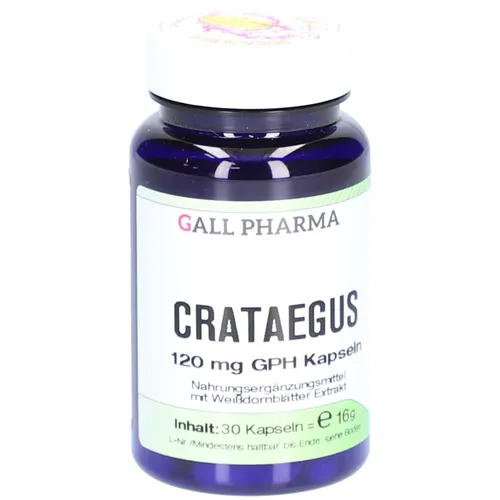 Crataegus 120 mg Gph Kapseln