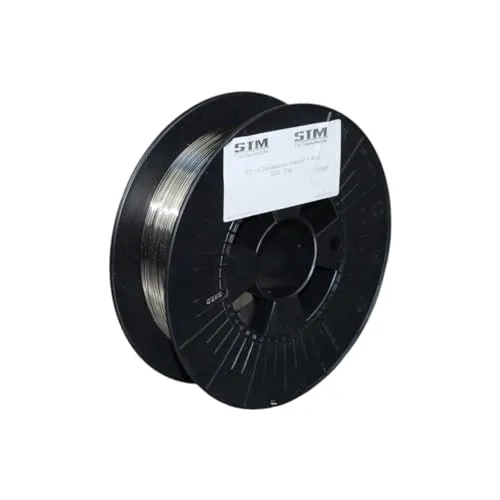 Produktbild STM Der Meisterladen Edelstahl Schweißdraht VA V2A 308L 1.4316 1,0mm INOX D200 3kg…