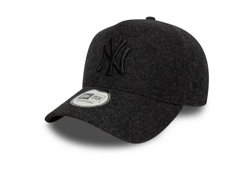 New Era A-Frame Snapback Cap MELTON New York Yankees schwarz - Stylische Snapback Cap für Herren, ideal für Freizeit und Sport. Mit bequemer Passform und hochwertigem Material für optimalen Tragekomfort.
