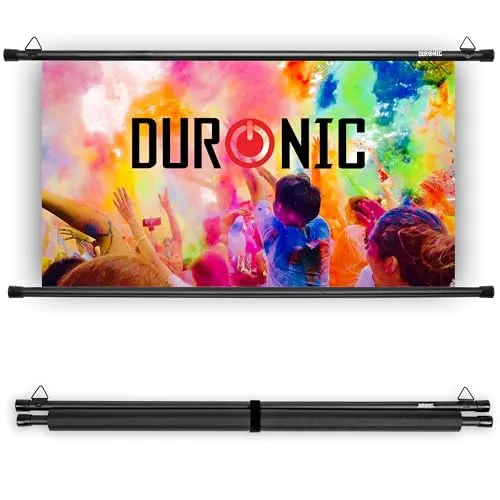 Duronic BPS90 16:9 Projektorleinwand 90 Zoll