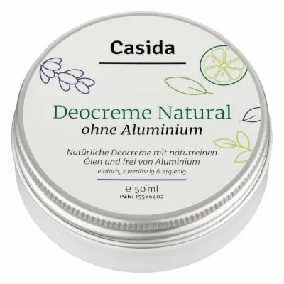 DEO CREME ohne Aluminium natural 50 ml