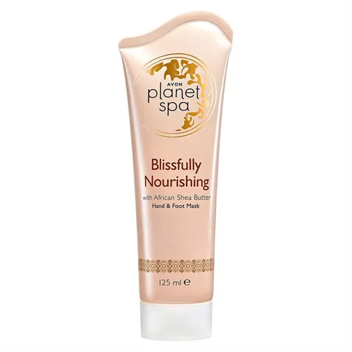 AVON Planet Spa Blissfully Nourishing Hand- & Fußmaske afrikanischer Sheabutter