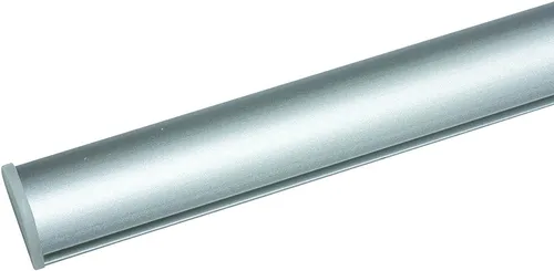 Alu-Klemmleiste 60cm - Deko-Schiene für Flächenvorhänge - Gardinen- & Jalousienteile, hochwertige Aluschiene zur stabilen Befestigung von Flächenvorhängen, ideal für eine ansprechende Raumgestaltung.