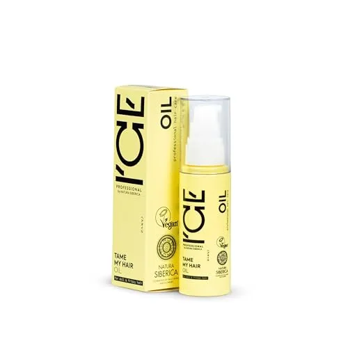 ICE Professional Tame My Hair Oil 50ml – Anti-Frizz Haaröl für Krauses & Widerspenstiges Haar, Glanz & Geschmeidigkeit, Ceramide Complex & Sibirische Bio-Öle, Leave-In Haarpflege