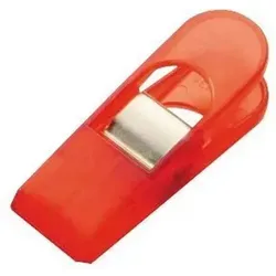 Briefklemmer Multi Clip Maxi Peg 26x80mm VE=100 Stück kristallrot