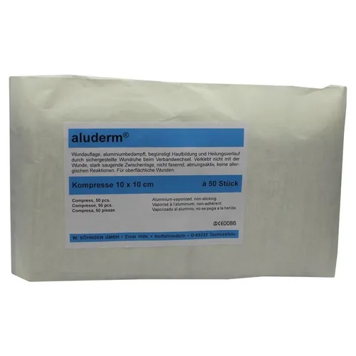 Aluderm Kompressen 10x10 cm 50 St