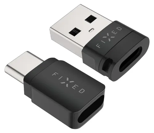 Adapter / Datenblocker USB-C auf USB-C / USB-C auf USB-A, PD 240 W, Fixed Data Blocker, Schwarz