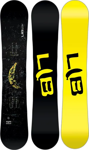 LIB TECH SKATE BANANA WIDE Snowboard 2026 in schwarz von LIB TECH
