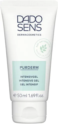 Dado Sens Purderm Reinigungsgel 50 ml - Tagespflege für unreine Haut, sanfte Reinigung mit milder Fruchtsäure, beugt Pickeln und Mitessern vor und spendet Feuchtigkeit.