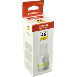 Canon Nachfülltinte GI-46Y yellow (135ml) - Druckerpatronen mit 135ml Originaltinte für langlebige Ausdrucke, kompatibel mit Canon Maxify GX Serie.
