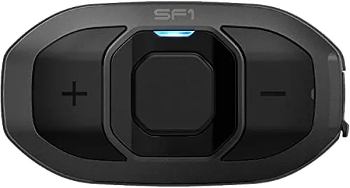 Sena Headset SF1 Einzelset - Motorrad-Headsets mit fortschrittlicher Bluetooth-Technologie für klare Kommunikation und Musikgenuss während der Fahrt.