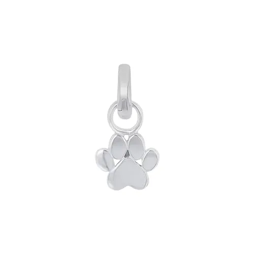 Amor Charm 925 Sterling Silber Damen Charms - Pfote - Clasp Charms für Damen, aus hochwertigem 925 Sterling Silber, ideal zum Kombinieren und Tragen, kommt in einer eleganten Schmuck Geschenk Box.