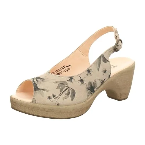 ZEPPA Damen-Pumps - Eleganter Sommerpumps aus anschmiegsamem Effektleder, mit dämpfender PU-Sohle für hohen Tragekomfort und rutschfestem Halt.