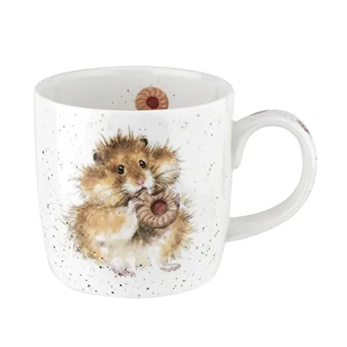 Wrendale, Porzellan, Diet Starts Tomorrow Hamster Tasse