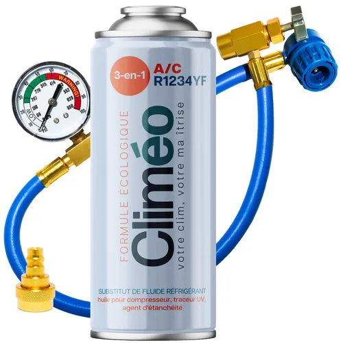 Climeo 3in1 400ml + Schlauch mit Manometer + Adapter
