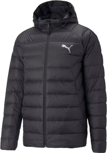 PUMA PACKLITE HOODED DOWN JACKET schwarz XXL - Funktionsjacke mit wasserabweisenden und windabweisenden Eigenschaften, ideal für aktive Outdoor-Aktivitäten und kühle Tage.