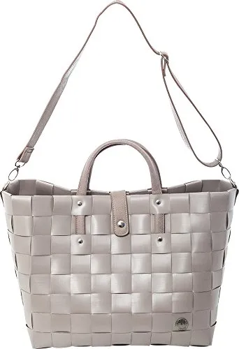 WITZGALL ICE BAG YOUNG SHOPPER GRAU - Damentasche im modernen Design, handgefertigt mit abnehmbaren Trägern und praktischen Innentaschen für optimalen Stauraum.