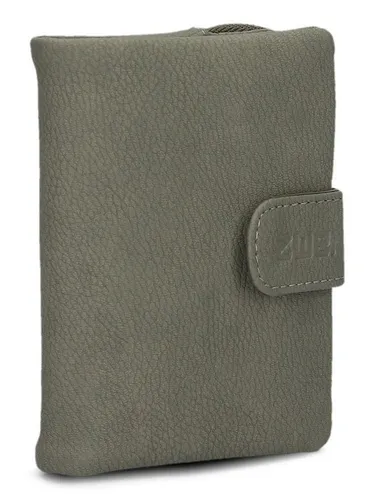 Zwei kleine Damen Geldbörse M.Wallet MW5 - Elegante Damen Geldbörse aus weichem Kunstleder, mit praktischem Druckknopf und Reißverschluss-Münzfach, ideal für die sichere Aufbewahrung von Karten und Bargeld.