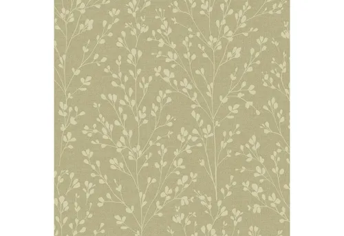 Vliestapete A71403 Omura Blätter grün