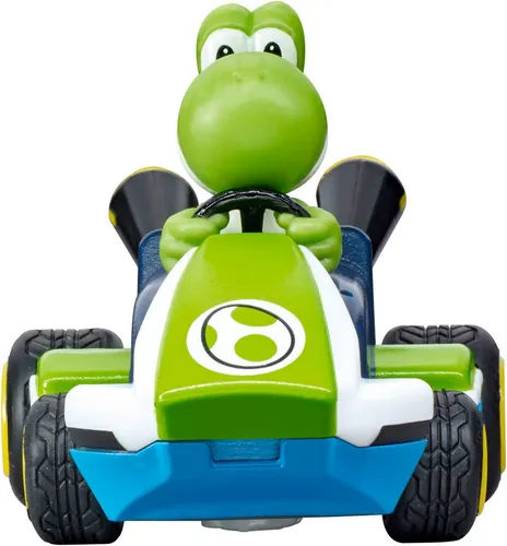 4GHz Mario KartTM Mini RC Yoshi 2 - Carrera - Mini RC Yoshi im Mario Kart Design, ideal für spannende Rennen und Action-Spaß für Kinder und Sammler.