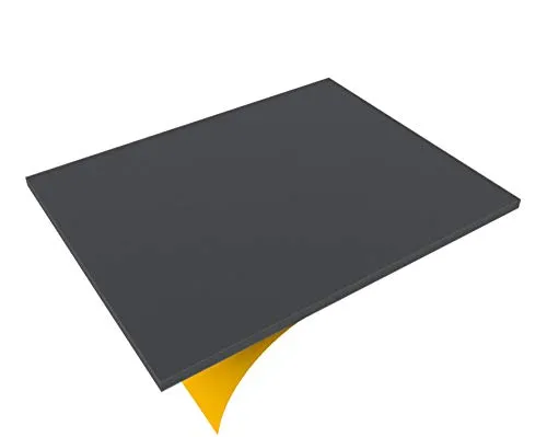 Feldherr FS010BS Full-Size 345 mm x 275 mm x 10 mm Schaumstoffboden/Schaumstoffzuschnitt selbstklebend