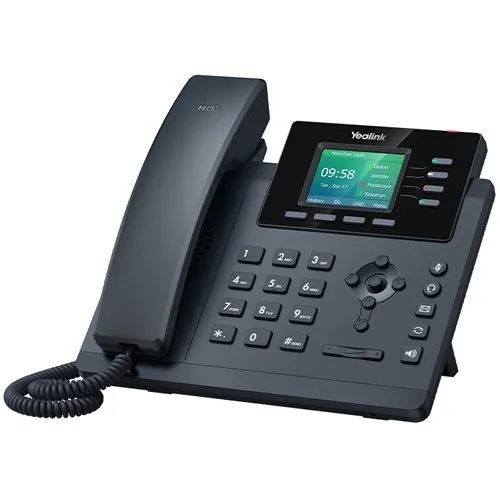 Yealink T34W Prime Business Phone - VoIP-Telefon mit Rufnummernanzeige - Festnetztelefon mit 4 Leitungen und integrierter Freisprecheinrichtung, unterstützt zahlreiche VoIP-Protokolle für optimale Sprachqualität.