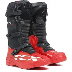 TCX Comp Kinder Motocross Stiefel, schwarz-rot, Größe 33