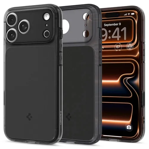 Spigen Ultra Hybrid T MagSafe - matte black für iPhone 17 Pro Max - Smartphone Hülle mit Militärqualität Sturzschutz und Air-Cushion-Technologie für optimalen Schutz und Langlebigkeit.