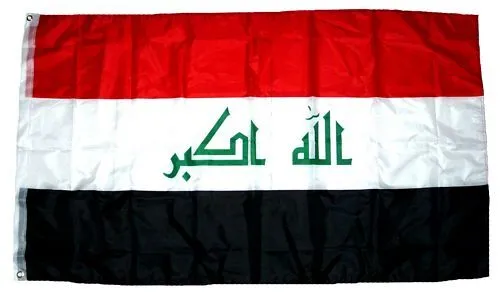 Flagge / Fahne Irak Hissflagge 90 x 150 cm