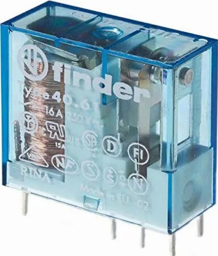 Finder Leistungsrelaismodul 40.61.9.024.4000 - Leiterplattenmontage, 24VDC spule