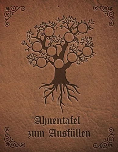 Ahnentafel zum Ausfüllen: Buch für Hobby Ahnenforschung für mehrere Generationen, Familien Stammbaum und Familiengeschichte für Ahnenbuch, Stammbuch ... Datenblätter & Rechercheprotokolle, Weltkarte