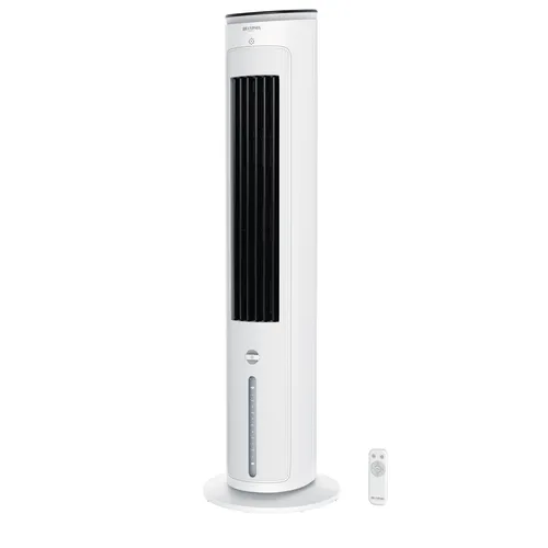 Brandson Ventilatorkombigerät - Mobiler Luftkühler mit 4,6L Wassertank - Standventilatoren mit 3 Kühlmodi und Aromafach für individuelle Erfrischung. Ideal für heiße Tage, sorgt für kühlende Luft und eine angenehme Atmosphäre.