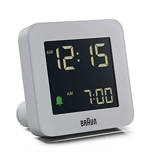 Braun Digitaler Wecker BC09G in grau von Braun